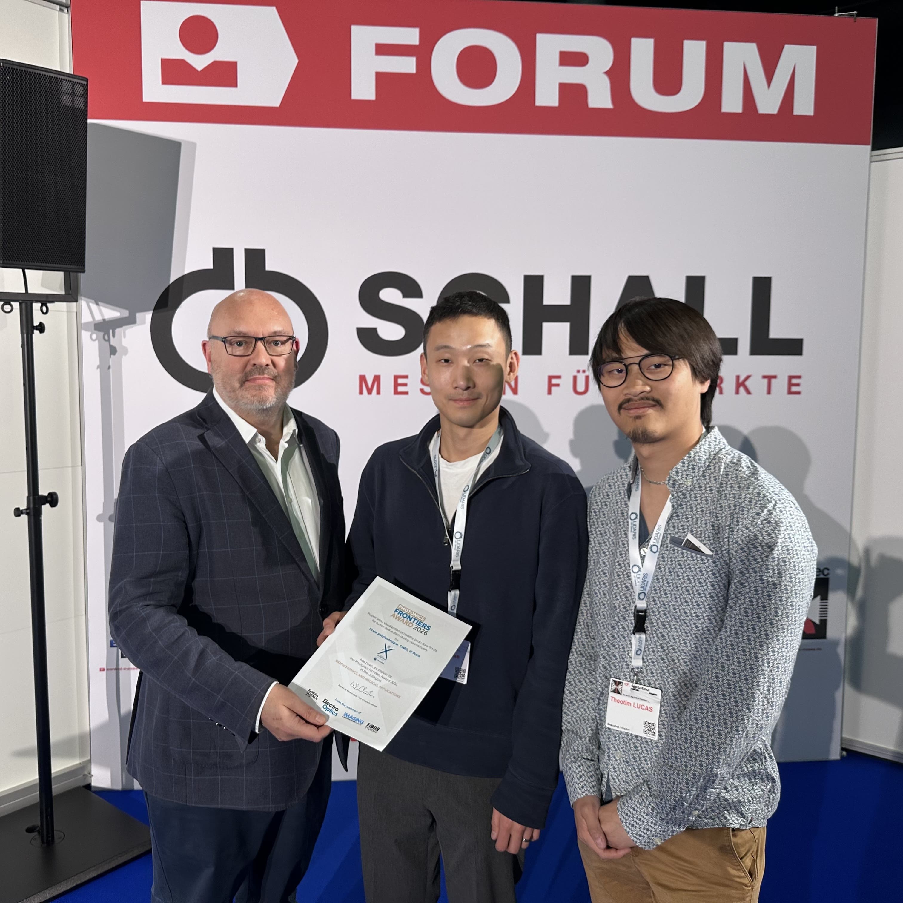 Photonics Frontiers Award 2026 Finalist