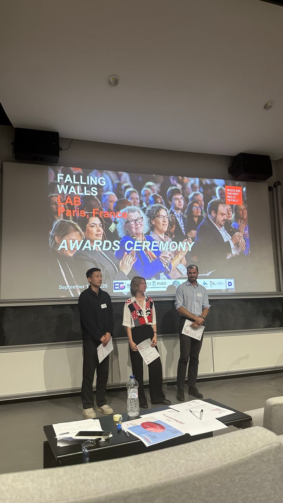 Falling Walls Lab Paris — 1st Place